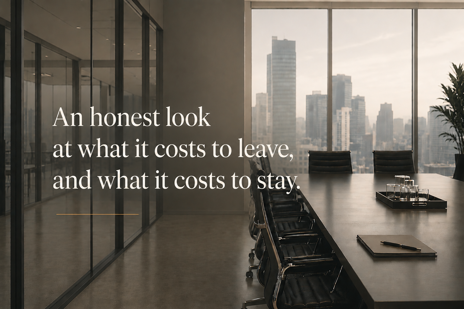 What Nobody Tells You About Leaving a Successful Corporate Career